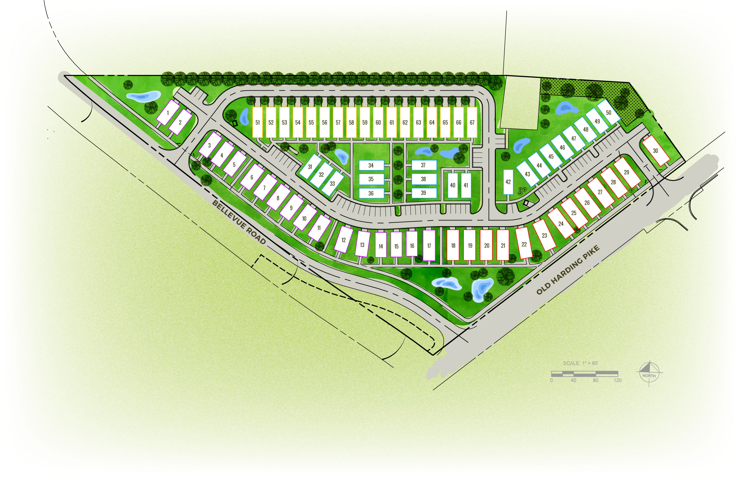 Bellevue Site Plan